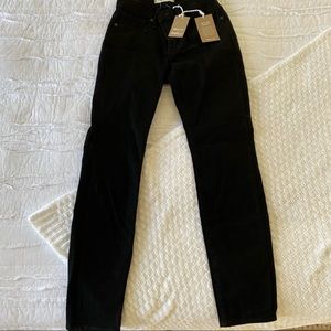 Madewell 9” high rise skinny jeans